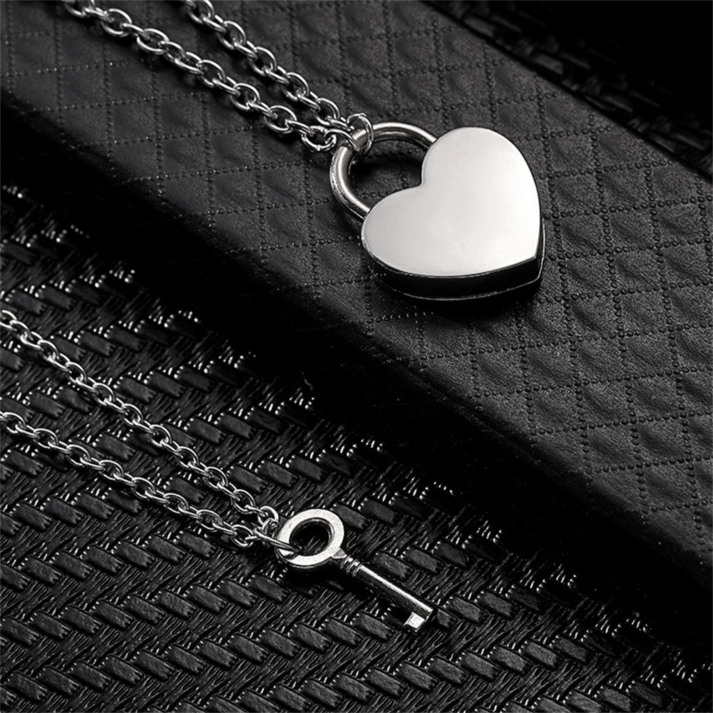 2pcs Romantic Couple Necklace for Women & Men