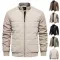 Men's Lapel Knitted Sweater Winter Pullover Long-sleeved Top Clothes