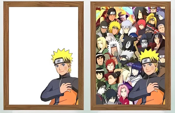 Naruto Family Light Frame