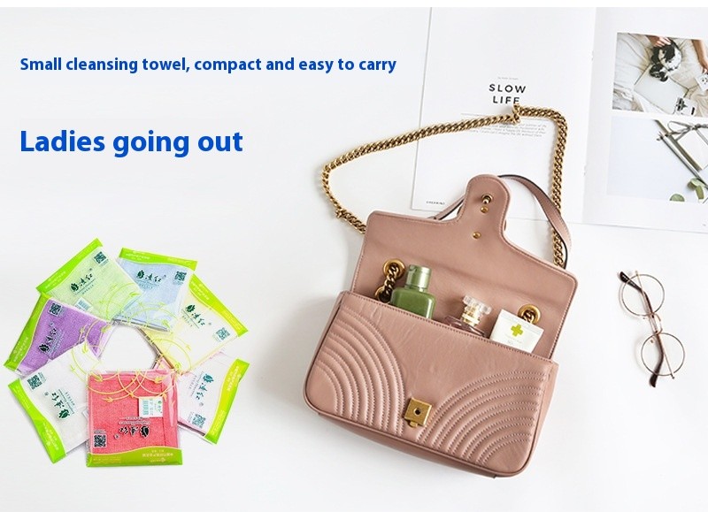 Bamboo Fiber Face Towel Infant Bath Towel