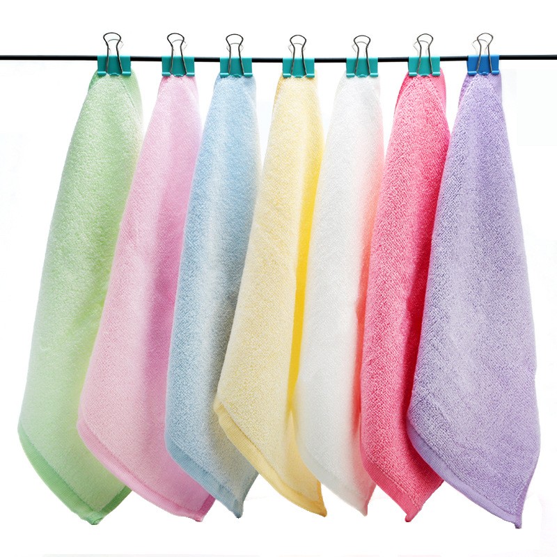 Bamboo Fiber Face Towel Infant Bath Towel
