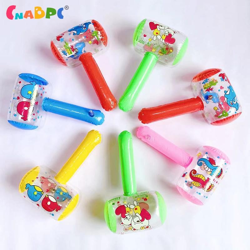 Inflatable Hammer with Bell - Baby Kids Party & Pool Toy