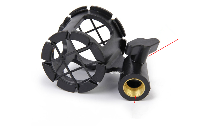 Mic shock absorber universal mic clip