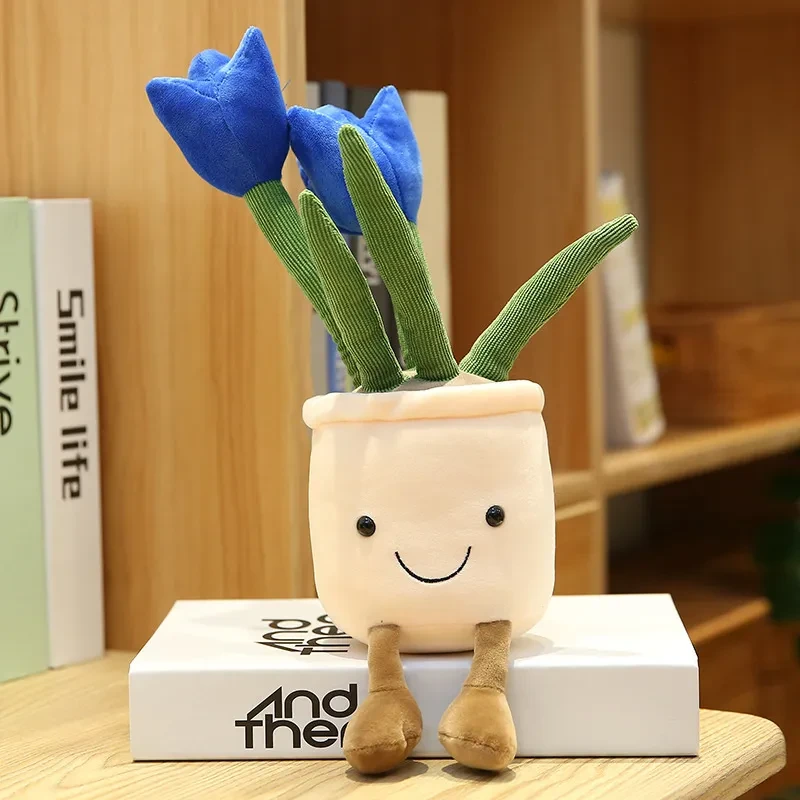 Cute Tulip Flower Plush Doll