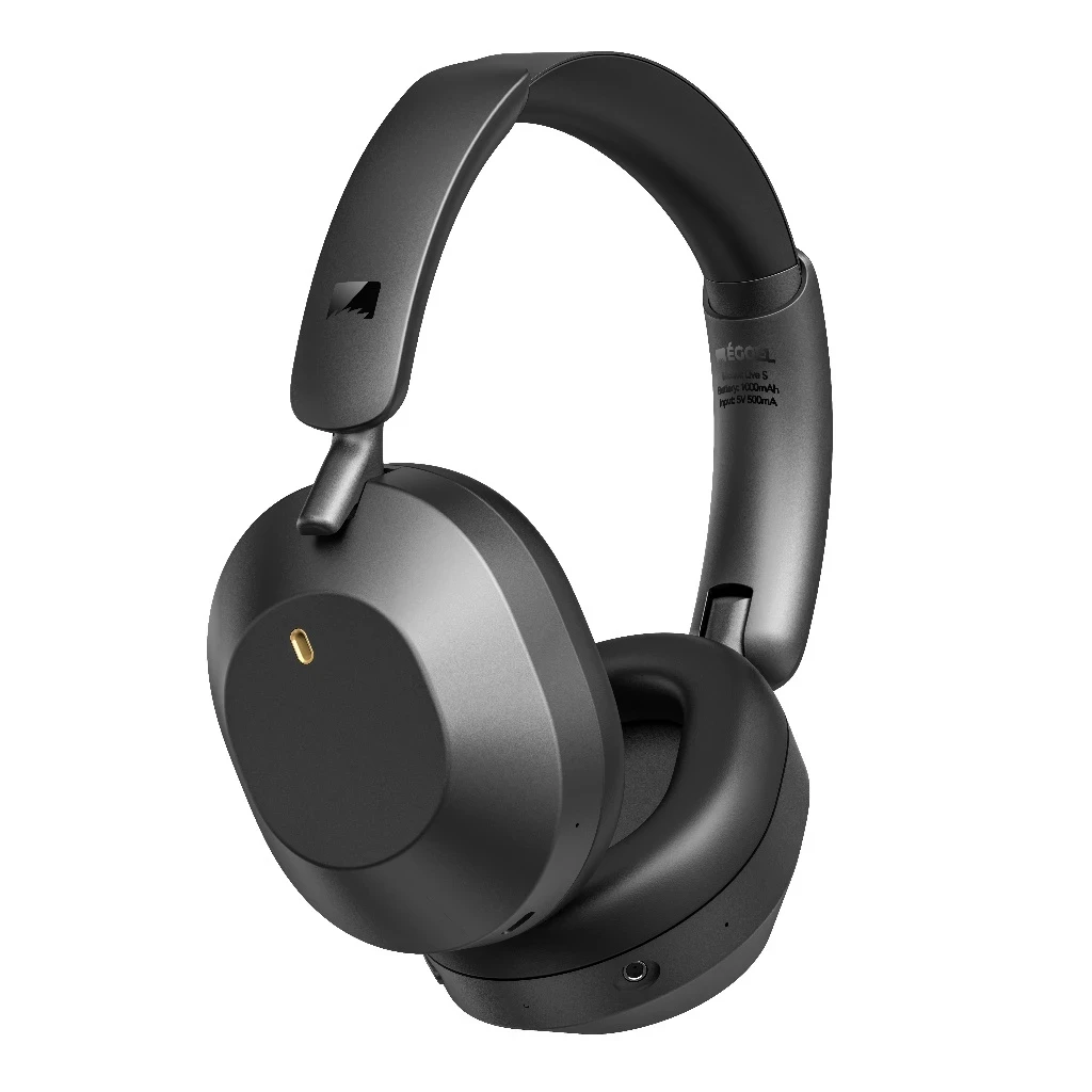 Eggel Live 2 Hybrid ANC + ENC Over Ear Wireless Bluetooth Headphone