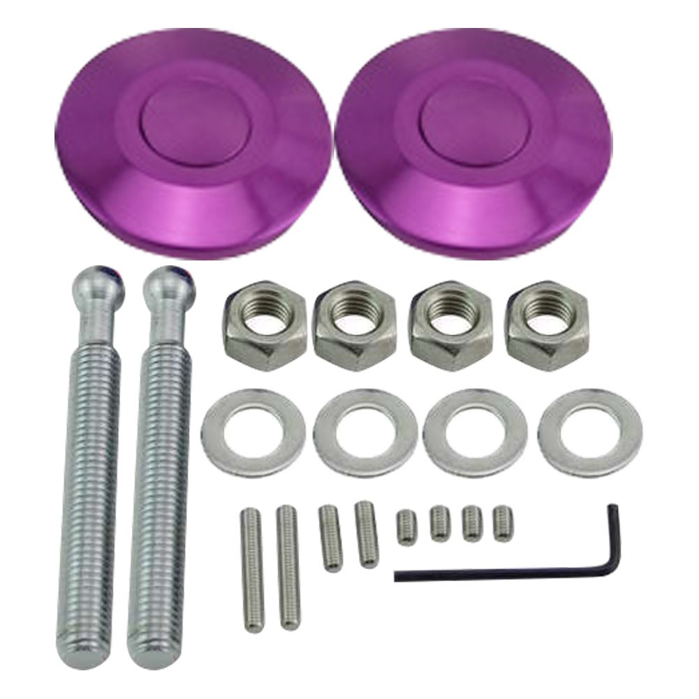 Invisible anti-theft hood lock / modified hood lock