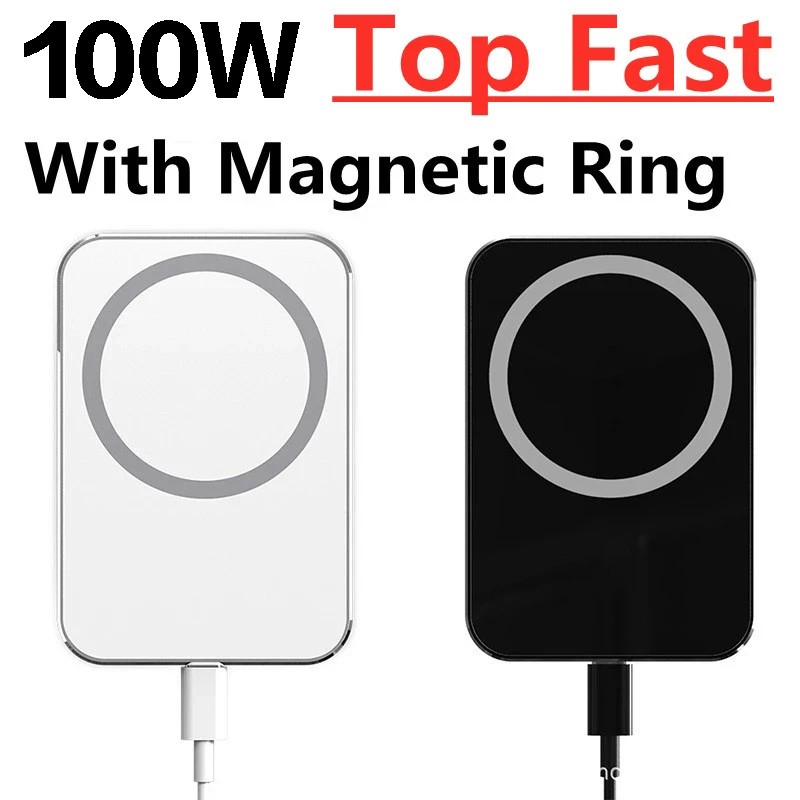 100W Magnetic Car Wireless Charger - Air Vent Phone Holder Stand for iPhone 15, 14, 13, 12 Pro Max