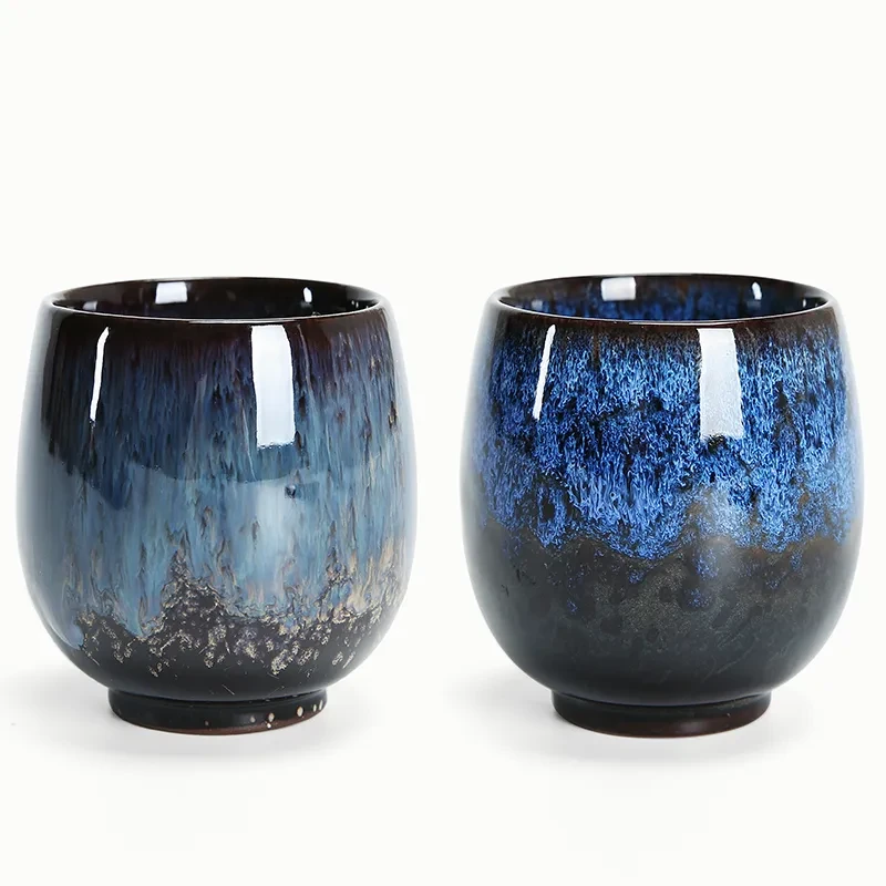 Jun Kiln Hand Warmer Cup Kung Fu Tea Set Master Cup Kiln Change Product Tea Cup