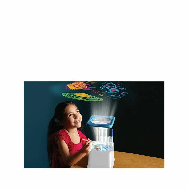 Discovery Toy Sketcher Projector With 6 Color Markers