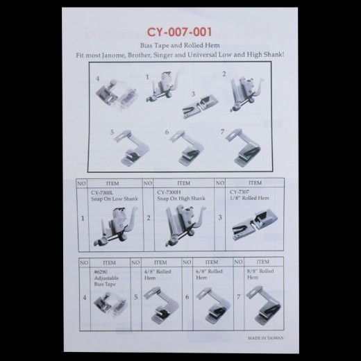 Home Multifunctional Sewing Machine Hemming Set