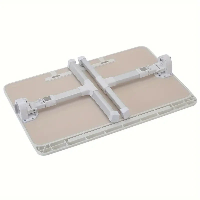 1PC Adjustable Laptop Bed Table 60x40cm With Heights 29-42cm And Angles Foldable Design
