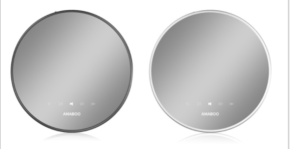 Wholesale 7 Inch Round Magic Mirror Makeup Mirror Digital Photo Frame Digital Photo Frame