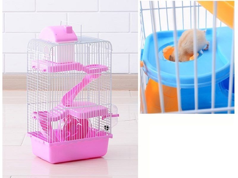 3 Tiers Gorgeous Hamster Mouse Cage pet toy Storey Fantasia Cage Castle