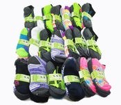 Kids' Cushion Socks Ankle Socks- (60 Pairs) 6-8 Years