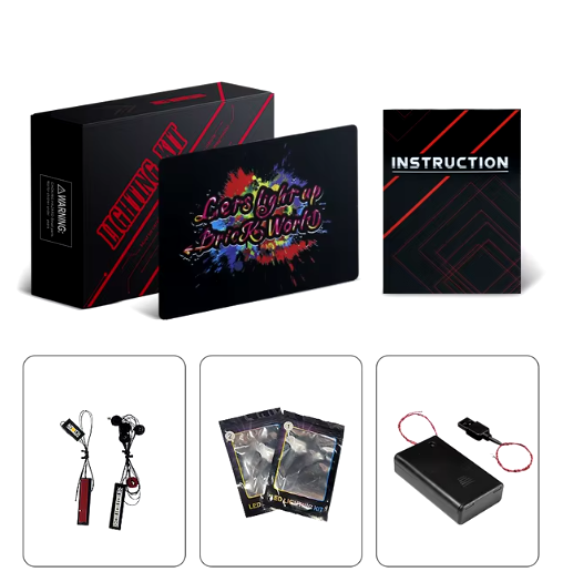 Lazishi LED Light For 10311 Orchid Lighting DIY Toys (Not Include the Model)