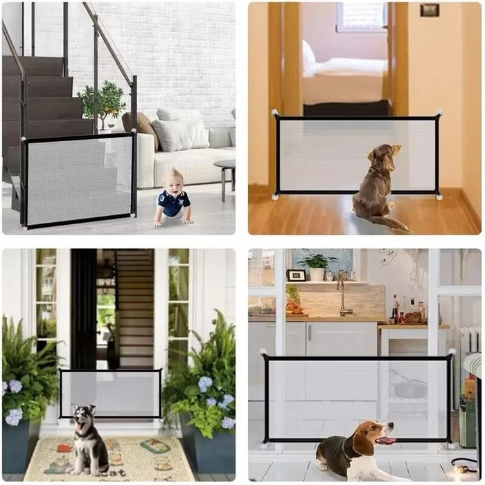 Portable Kids & Pets Safety Door Guard