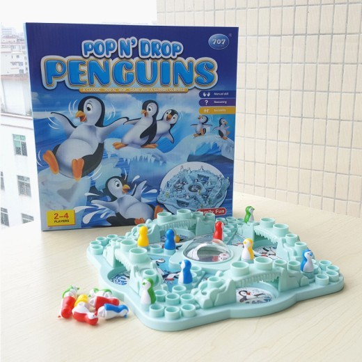 Penguin Flying Chess Parent-child Interactive Chess Educational Toys