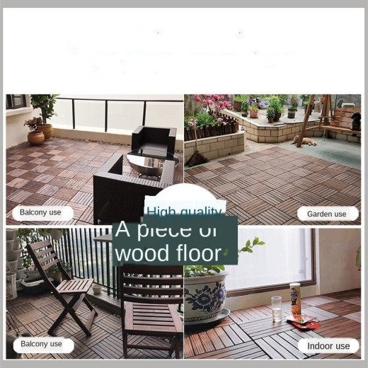 Outdoor mosaic carpet