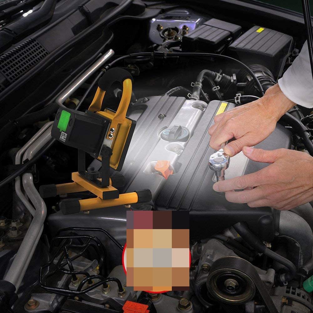 Rechargeable Portable LED Work Light with Stand,24LEDs,30W, Waterproof