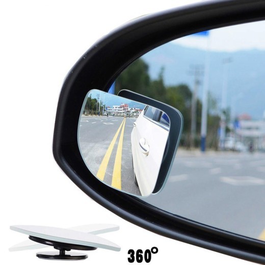 Car Rearview Mirror Small Round Mirror