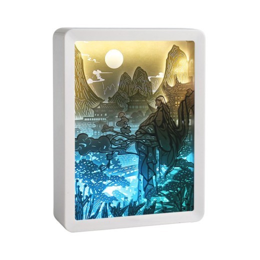 Bedside Decoration Of Bedroom Frame Lamp