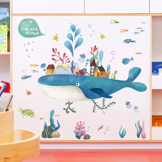 Bedside Wall Stickers Self-adhesive Living Room Creative Wallpaper