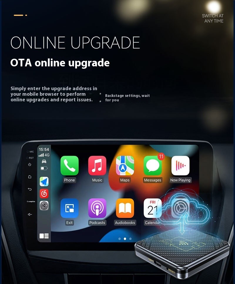 Wired To Wireless Carplay Box Car Machine Android Car Smart Box