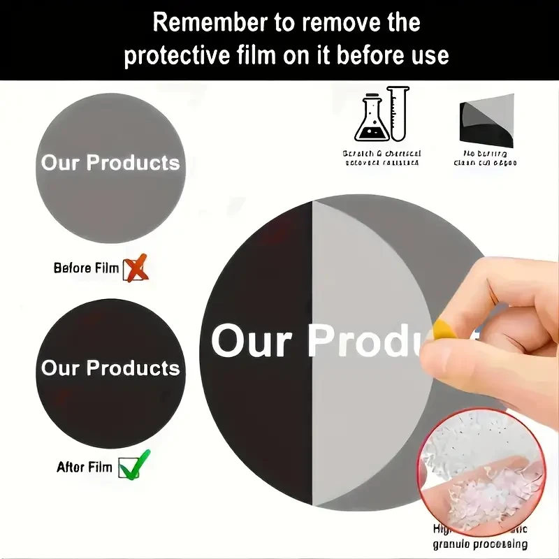 Acrylic Santa Carousel Music Box - Tabletop Christmas Decoration