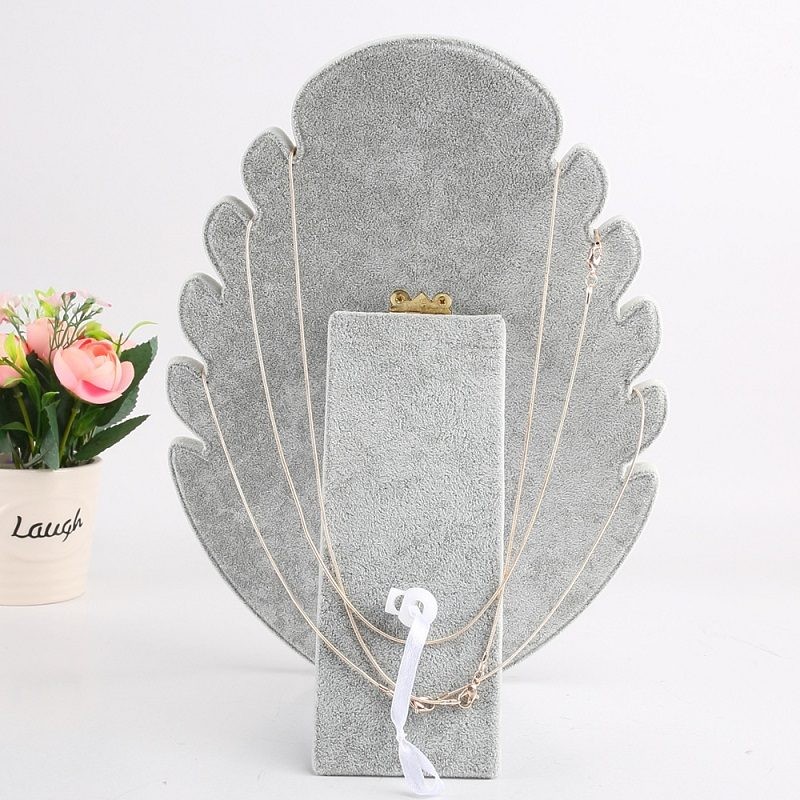 Velvet Display Necklace Stand - 2 Colours