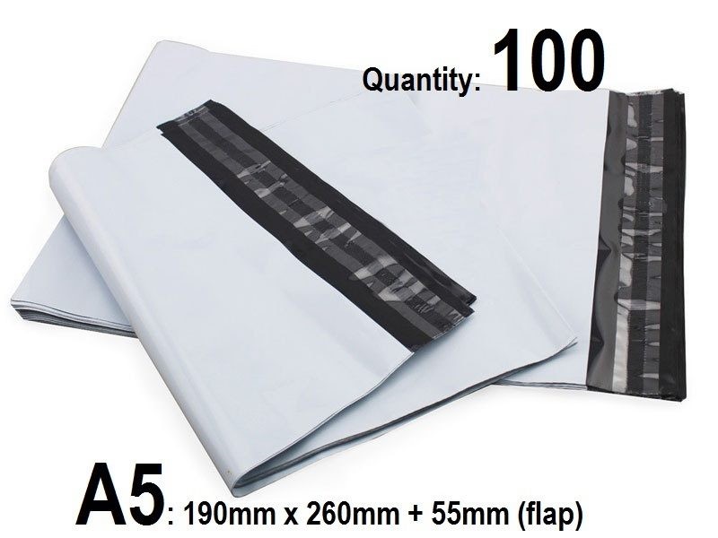 Book A Courier Small Bags 100PCS 190mm x 315mm
