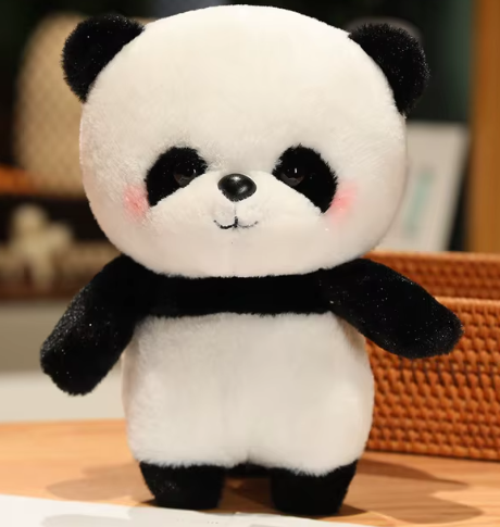 Soft Panda Lalafanfan Bear Cafe Girl Plush Toy Cute 28cm Kawaii Lalafanfan Doll Wearing Glasses Wearing Clothes Toys Girls Gift