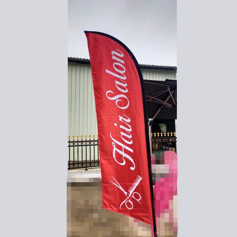 3.4M PREPRINT DOUBLE SIDED FLAG BUSINESS FEATHER BANNER COMMERCIAL