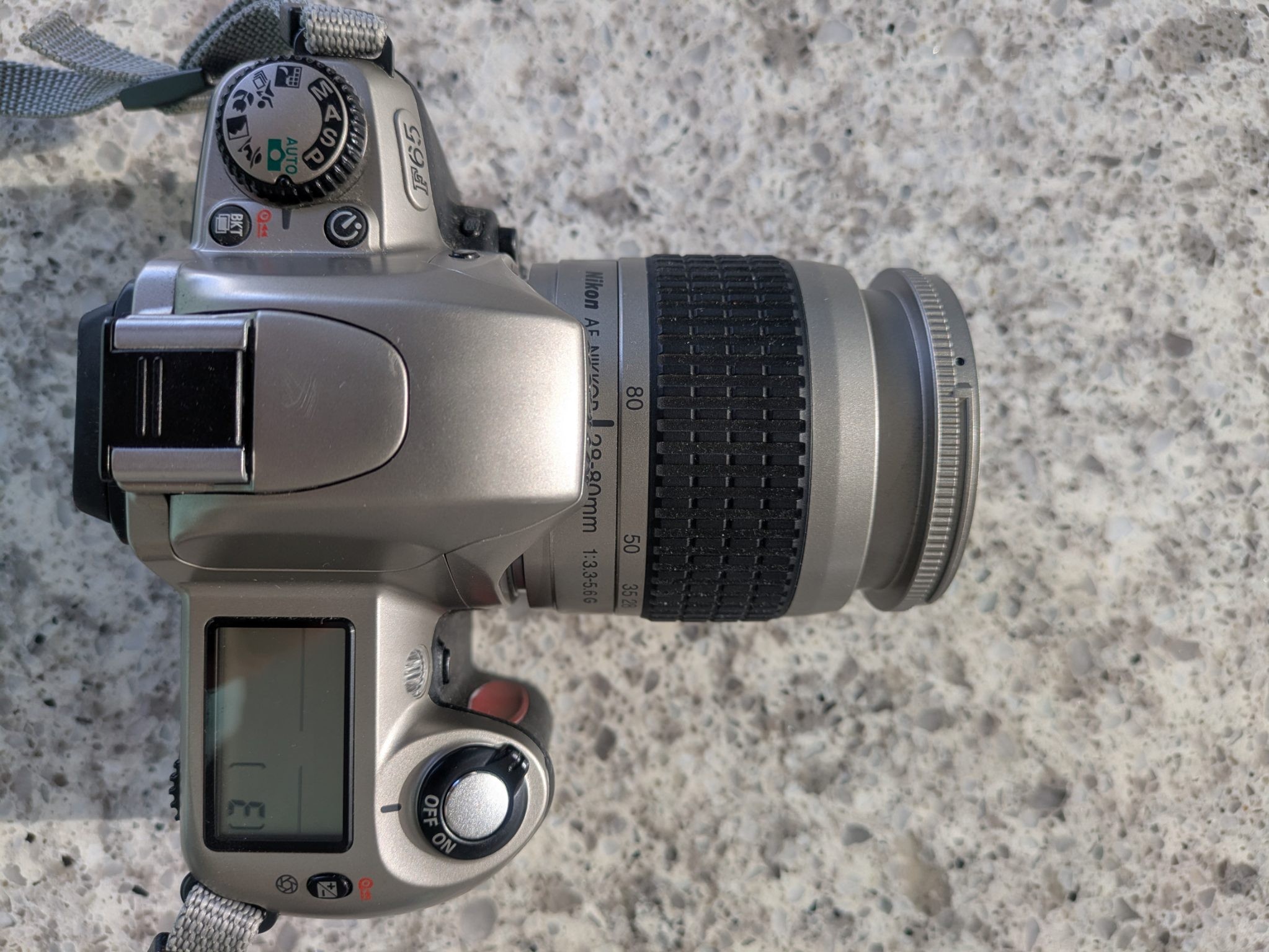 Nikon F65, Nikkor AF 28-80mm 1:3.3 - 5.6 G lens plus accessories