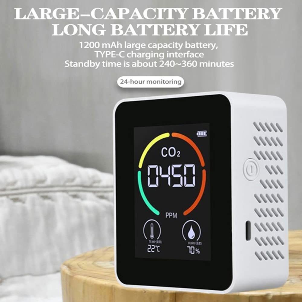 Air Monitor CO2 Detector Greenhouse Warehouse Air Quality Sale NZ Stock Deal