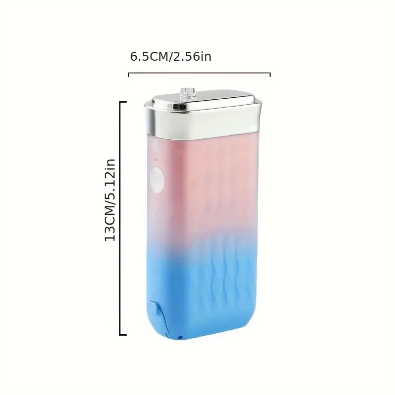 Blue Model Portable Electric Water Flosser, Rechargeable Oral Care Handheld Dental Irrigator