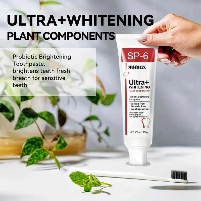 Ultra Whitening Probiotic Toothpaste for Sensitive Teeth Ultra Whitening Probiotic Toothpaste for Sensitive Teeth