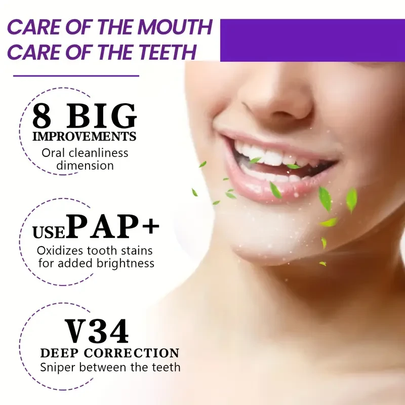 West Month Whitening Purple Mousse Toothpaste