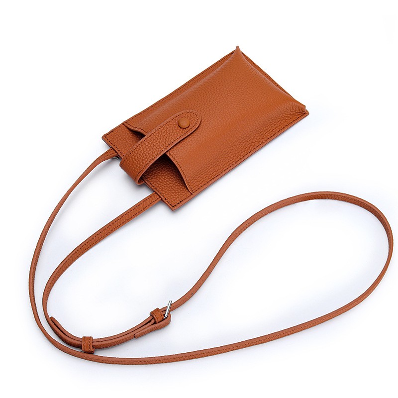 Leather One-shoulder First Layer Cowhide Stylish Small Crossbody Bag