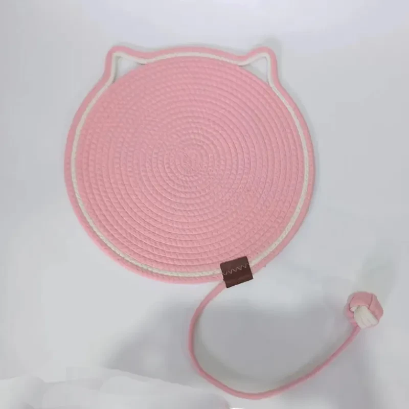Braided Cotton Rope Cat Claw Mat