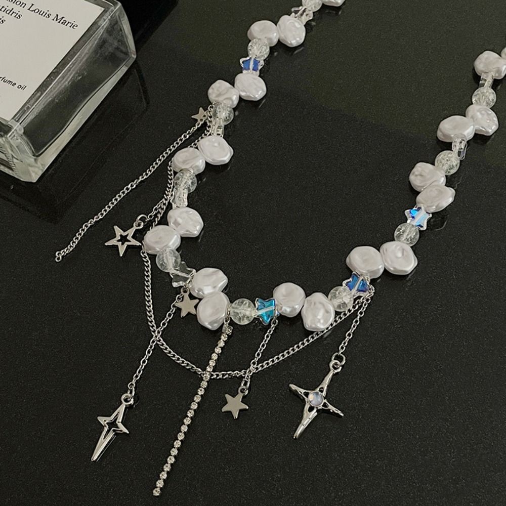 Collar Bone Baroque Choker Necklace