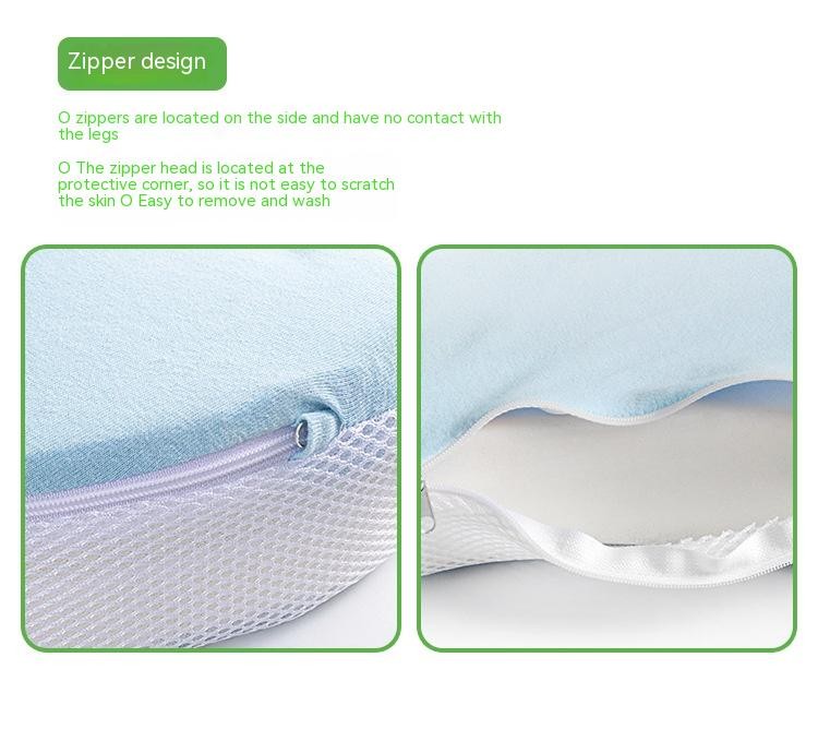Dual-purpose Knee Pillow Sleep Footrest Cushion Pregnant Women Side Sleeping Memory Foam Leg Lock Pillow