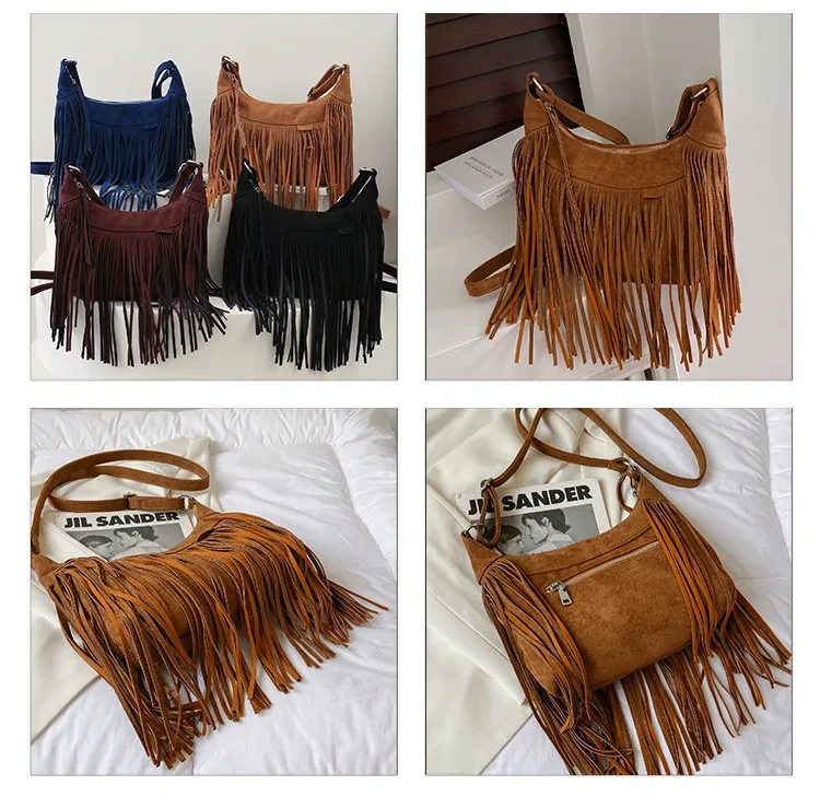 New Retro Personality And Minimalism All-match Messenger Bag