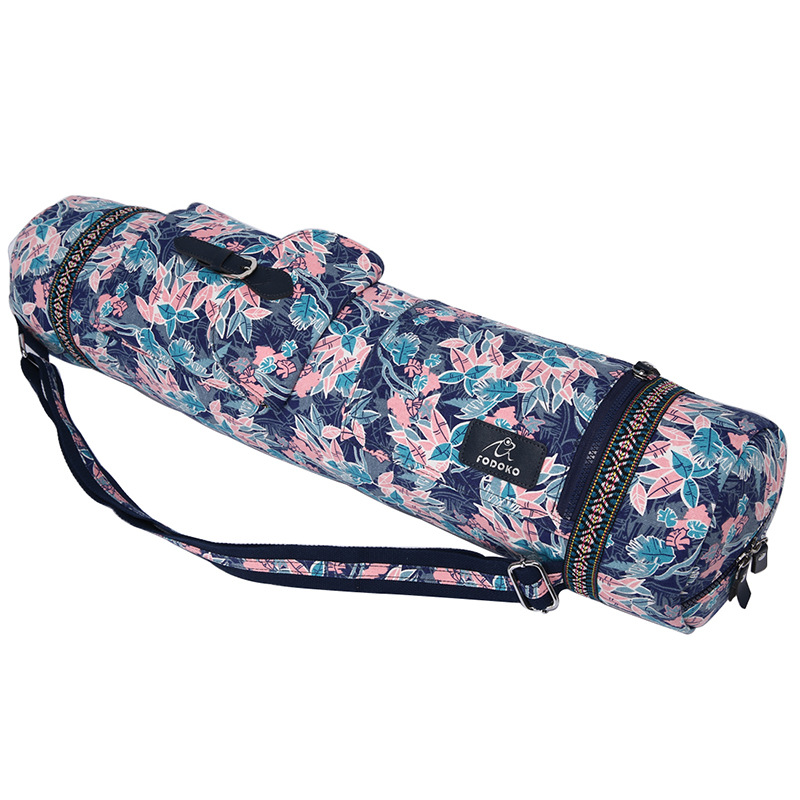 Multifunctional yoga mat bag canvas bag