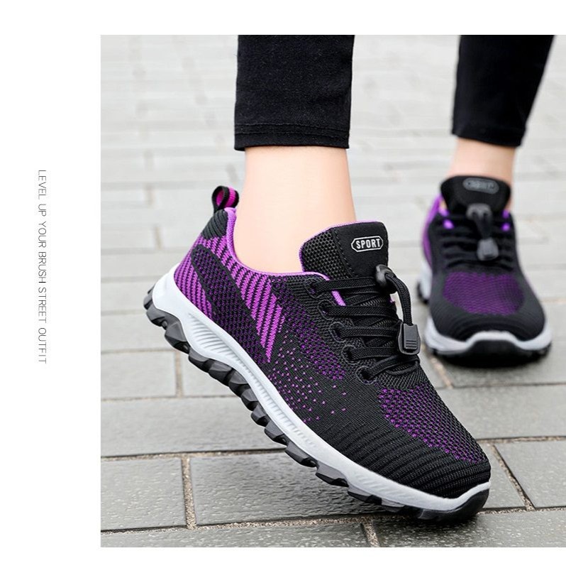 Women Running Shoes Ladies Breathable Sneakers Mesh Sports Shoes 8/9/10 Optional