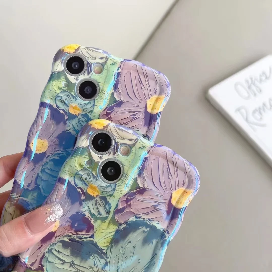 Exquisite Oil-Painted iPhone Case