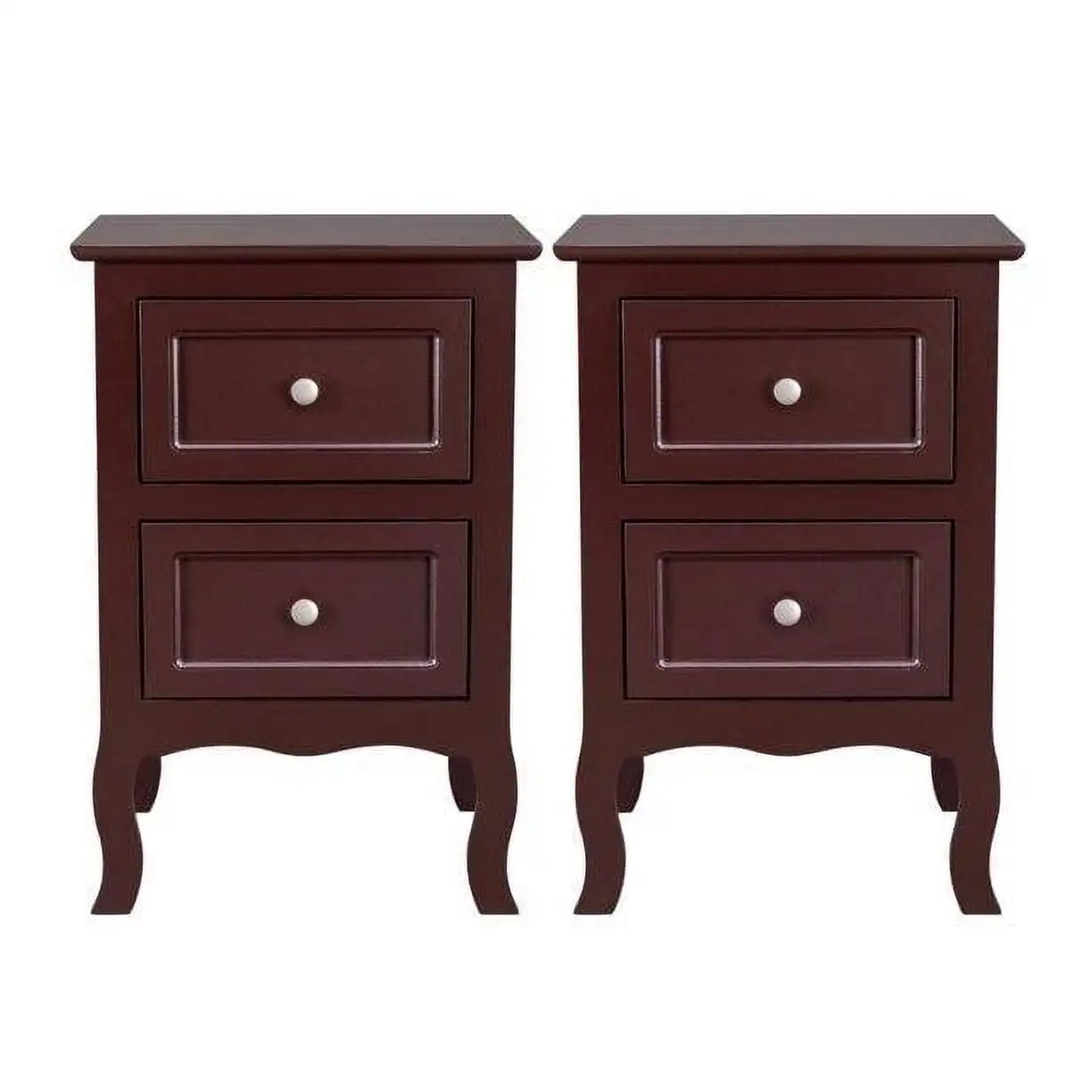 Nightstands Set of 2 -  Side Table Night Table for Bedroom