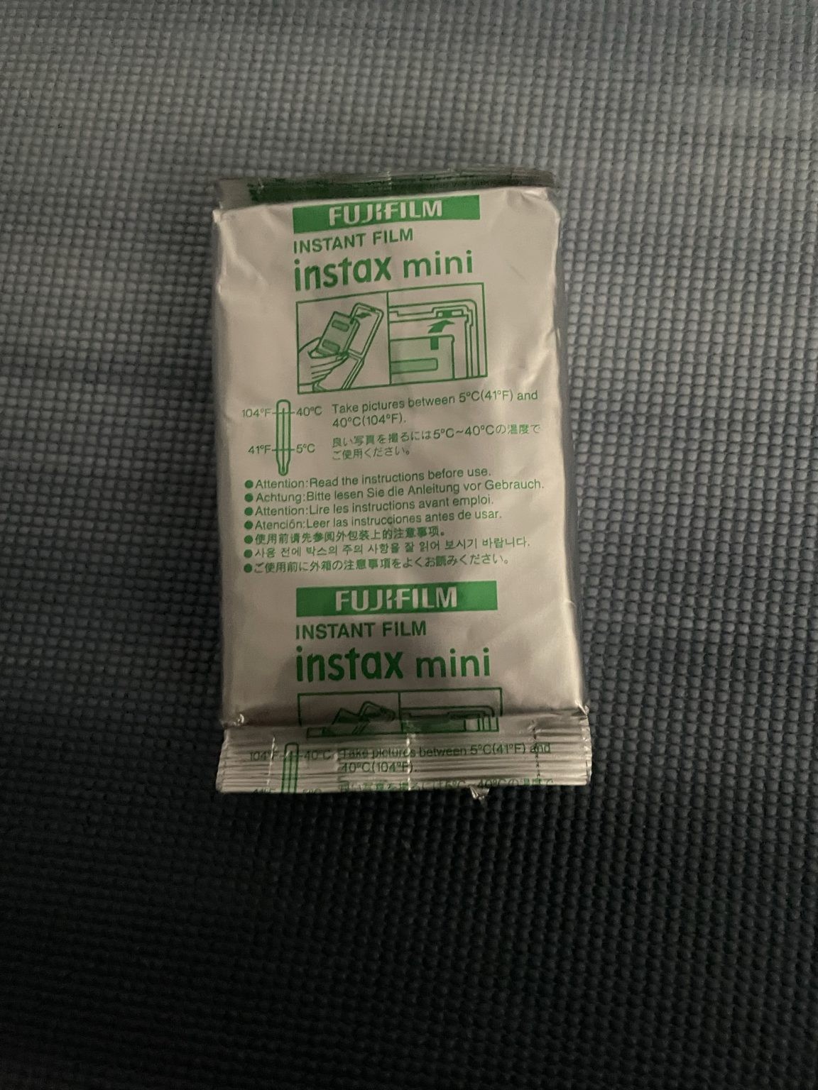 POLAROID INSTA FILM CAMERA - Film and Case included