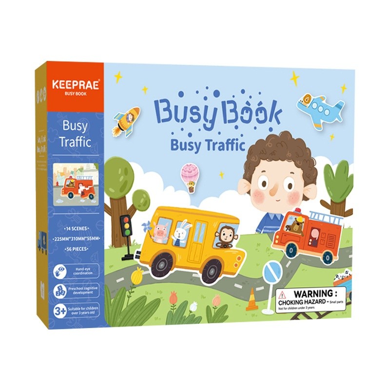 Baby Enlightenment Early Cognitive Education Quiet Book Educational Toys