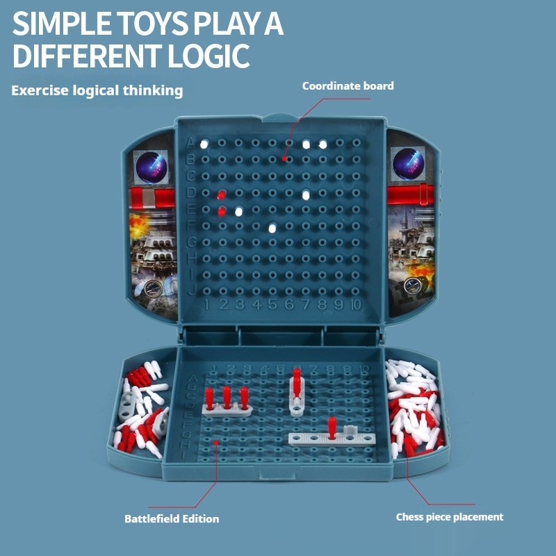 Sea Ship Toy Parent-child Interactive Desktop Game Double Battle