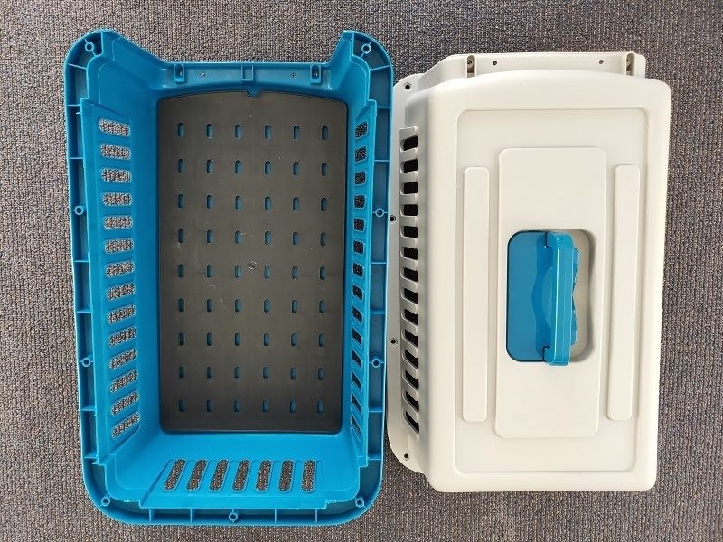 Cat Cage Pet Travel Cage/Carrier Size M - BLUE